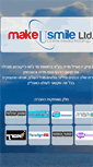 Mobile Screenshot of makeusmilemedia.com